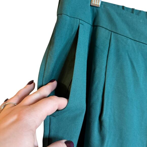 NWOT A New Day teal cargo jogger slacks with elastic waist band Women's 16 - Picture 5 of 8
